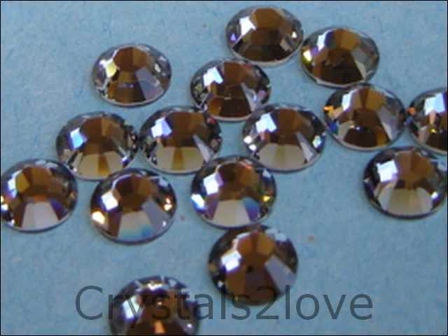 144 pieces  12ss BLACK DIAMOND Swarovski HOTFIX Rhinestones