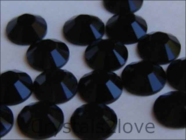 144 pieces 10ss JET BLACK Swarovski HOTFIX Rhinestones