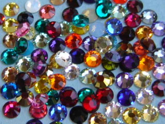 ENHANCED Hotfix Rhinestones 1440 Pcs Crystal AB / Clear / Mixed Colors 3mm  4mm 5mm 6mm Wholesale Bulk Iron on Hot Fix Crystals Beads 